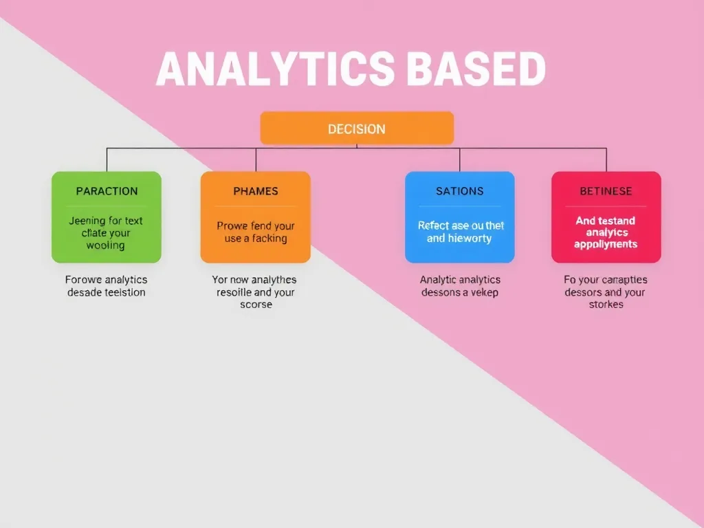 Graphic representation of a decision tree showing analytics-based choices, engaging visual layout, highlighting tactical decisions in sports