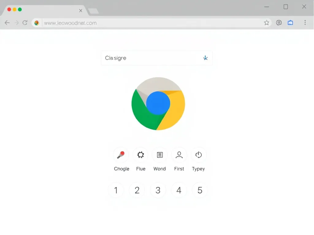 Enhanced Chrome user interface features for AI navigation, clear controls and indicators, accessible design